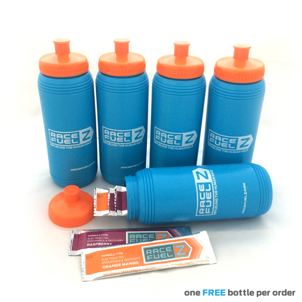 RaceFuelZ Sports Water Bottle.