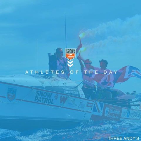 Three Andy's, RaceFuelZ Athlete of the Day